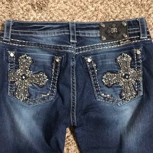Miss Me Signature Rise Skinny Jeans, Sz 31